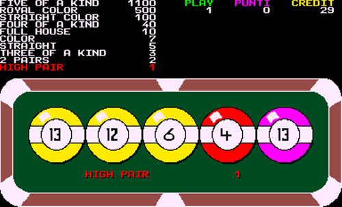Unica raccolta videopoker - unica,