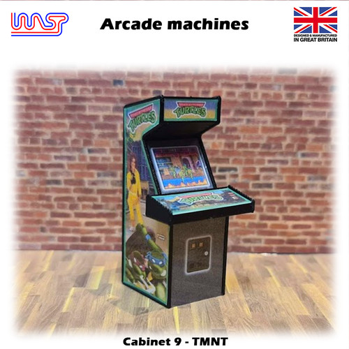 Macchina arcade tmnt - tmnt, 1:32