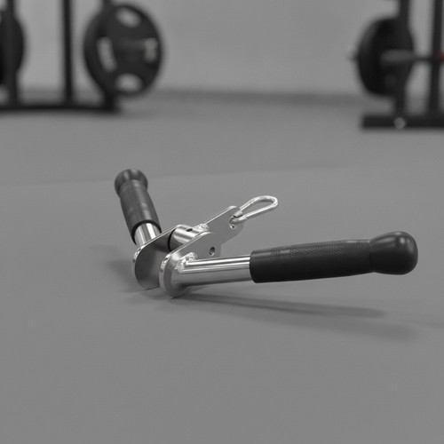 Bar tricep press down - v-bar,